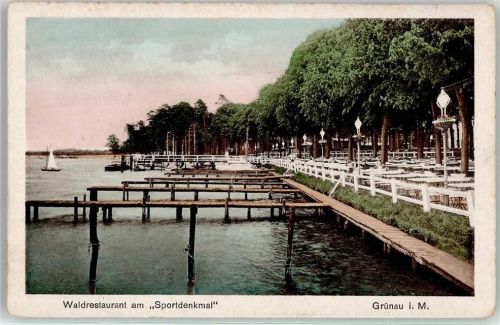 10115 O1180 Grünau - Wald Gasthaus am Sportdenkmal