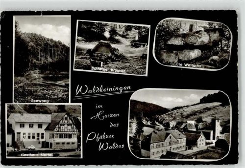 Waldleiningen Gasthaus Pension Mertel Seewoog Brunnen Weltachs