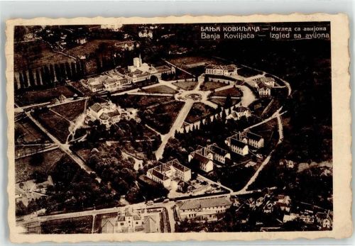 Sabac Schabatz, Sabatsch 1937 - Fliegeraufnahme Banja Koviljaca