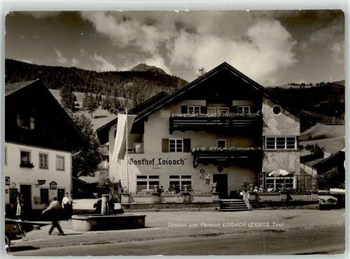 Lermoos 1964 Gasthaus Loisach