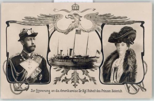 Erinnerung Amerikareise Adel Prinz Heinrich
