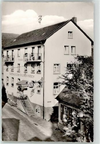 Heiligkreuzsteinach Gasthaus Pension Zum goldenen Hirsch