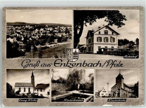 Enkenbach-Alsenborn Bahnhof Kirche Klosterbrunnen Klosterkirche