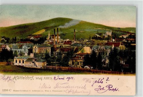 Wien 1901 Hütteldorf