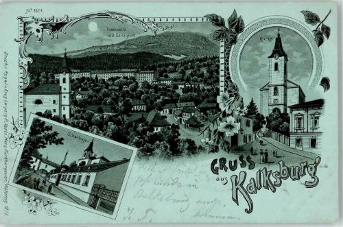 1230 Kalksburg 23. Bezirk, Liesing 1898 - Schwibogen Collegium Kirche