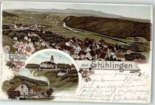 Stühlingen 1910 Schloss