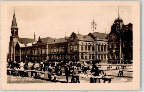 Bohumin Oderberg 1943 - Marktszene