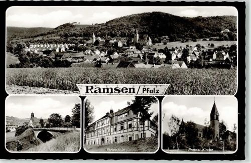 67305 W6719 Ramsen , Pfalz - Ferienheim protestantische Kirche