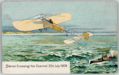 1909 Bleriot überfliegt den Kanal 1909