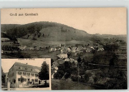 Gersbach Gasthaus zum Pflug