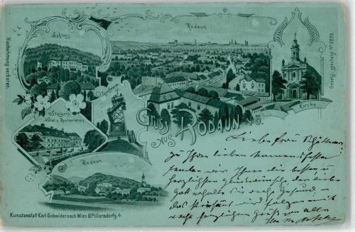 1230 Wien 23. Bezirk, Liesing 1900 - Hotel Gasthaus Stelzer Kirche Schloss Josefswarte Rodaun