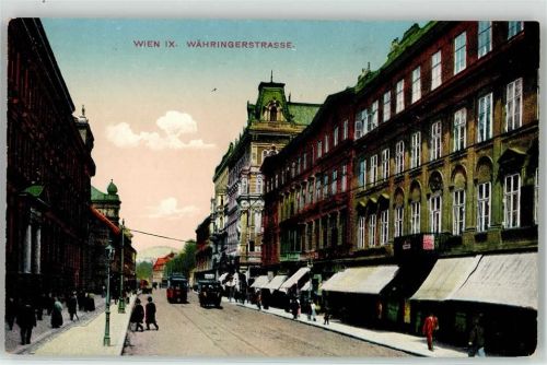 1090 Wien 9. Bezirk, Alsergrund - Währingerstraße Straßenbahn