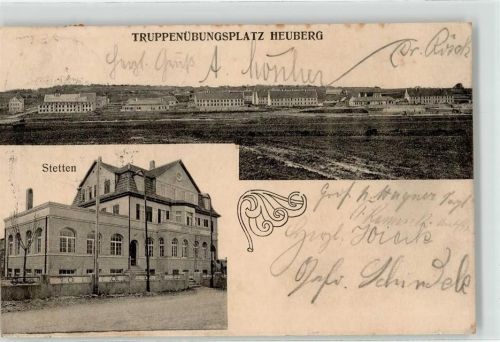 Heuberg 1913 Kaserne Truppenübungsplatz Heuberg