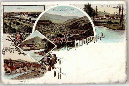 Gaggenau Gernsbach Rothenfels Weisenbach Murgtal