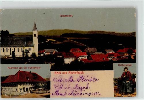 79736 W7884 Rickenbach , Hotzenw - Handlung Gg. Gugelberger Heidenweible