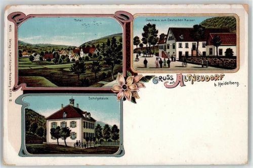 Altneudorf Schulgebäude Gasthaus zum Deutschen Kaiser