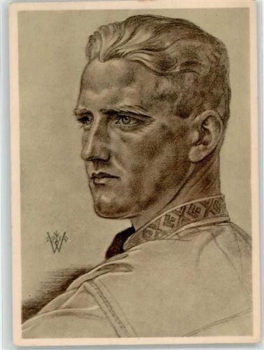 Jugendführer in Siebenbürgen P 14 Nr. 33 WK II Willrich Künstlerkarte