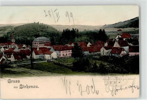 69488 W6943 Birkenau , Odenw - 1899