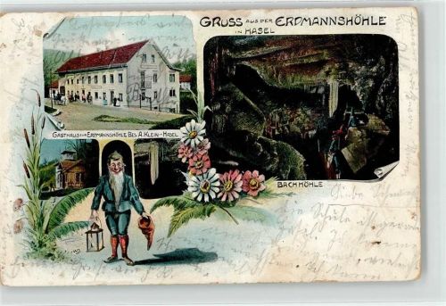 79686 W7861 Hasel - Gasthaus zur Erdmannshöhle Erdmannshöhle Bachhöhle