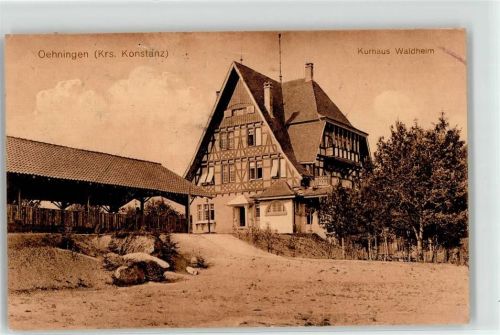 Öhningen 1914 Kurhaus Waldheim