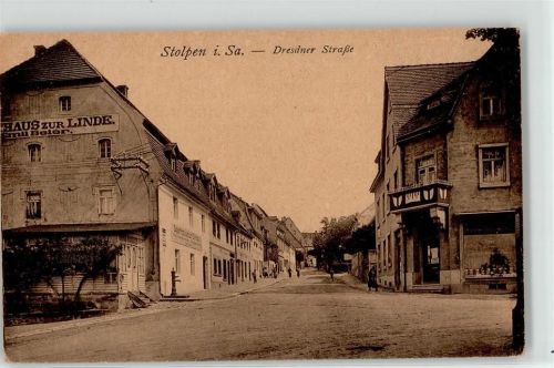 Stolpen Gasthaus Zur Linde Beier Desdner Straße