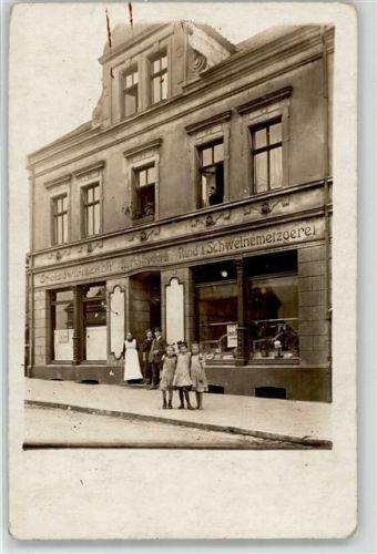 10115 W1000 Moabit - Metzgerei Handlung Engelhardt Ort handschriftlich