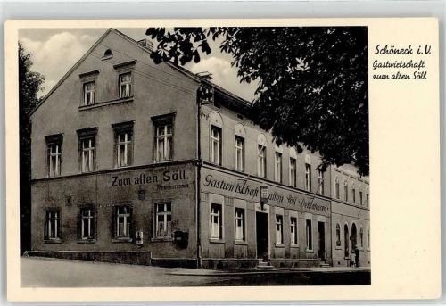 Schöneck Gasthaus zum alten Söll
