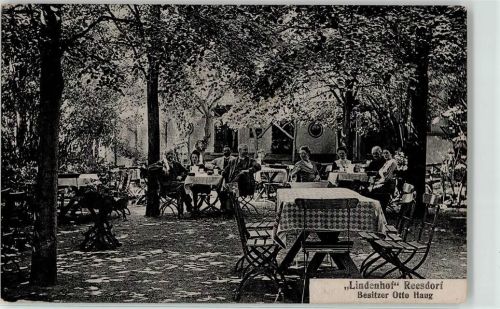 Reesdorf Feldpost Gasthaus Lindenhof Garten