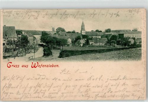 Wefensleben 1901