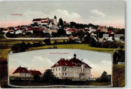 92331 W8433 Parsberg , Oberpf - Neues Krankenhaus