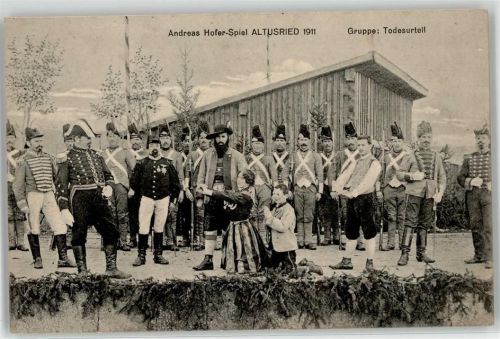 Altusried Andereas Hofer Spiel 1911 Todesurteil Uniform
