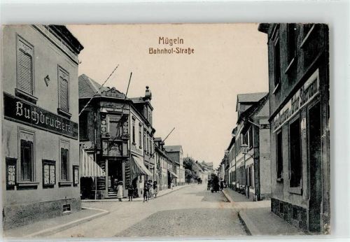 04769 O7263 Mügeln b Oschatz - Bahnhofstraße Buchdruckerei