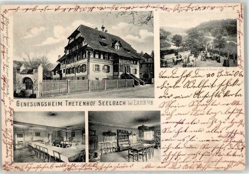 77960 W7633 Seelbach , Schutter 1906 Collage Genesungsheim Tretenhof