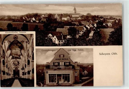 Scheyern Klosterkirche Gemischtwaren-Handlung