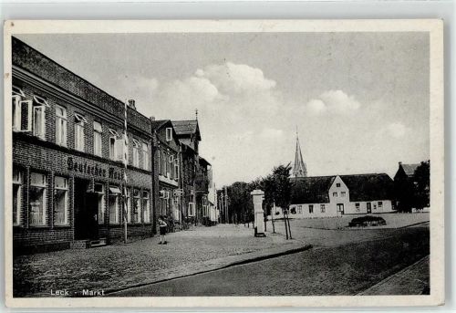 Leck Gasthaus Deutsches Haus Markt