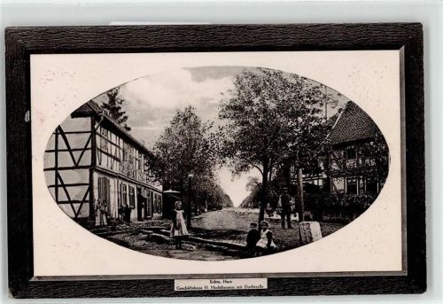 Echte 1913 Geschäftshaus Dorfstraße Harz