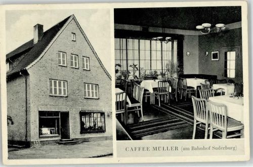 Suderburg Cafe Müller Bahnhof