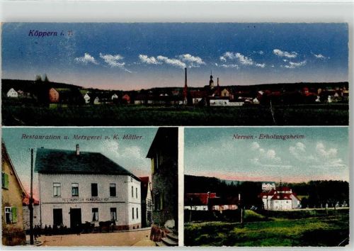 Köppern Gasthaus K.Müller Nerven-Erholungsheim