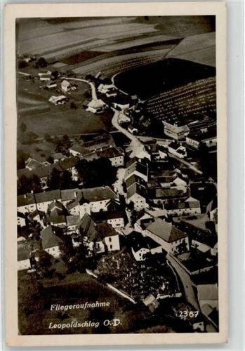 4262 Dorf Leopoldschlag - Fliegeraufnahme