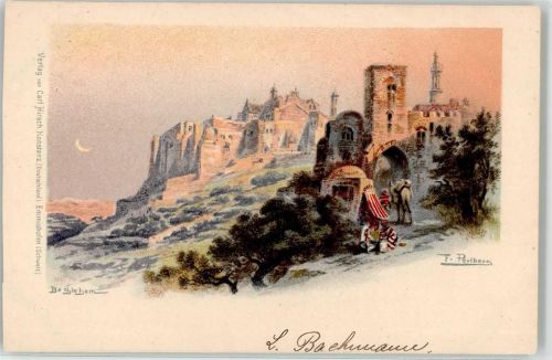 Bethlehem 1899 sign. Perlberg