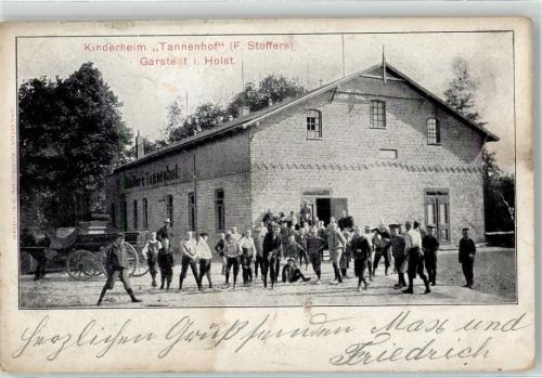 Garstedt 1905 Kinderheim Tannenhof F.Stoffers