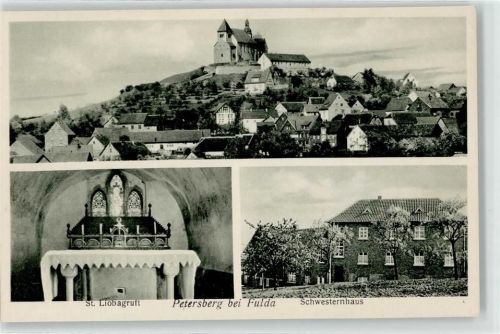 Petersberg St.Liobagruft Schwesternhaus Kirche