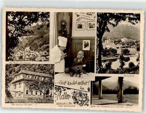 79261 W7809 Gutach im Breisgau - Kandel Filmecke Gasthaus Adler F.Eltgen