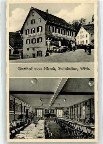 Zwiefalten Gasthaus Zum Hirsch Tankstelle