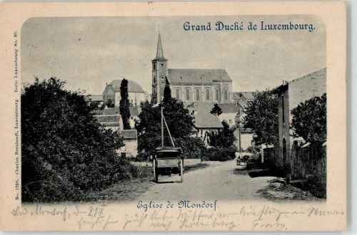 Mondorf-les-Bains 1898 Kirche