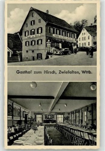 Zwiefalten Gasthaus Zum Hirsch Tankstelle
