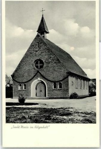 26345 W2935 Bockhorn , Jadebusen - Kath. Kirche Sankt Maria im Hilgenholt