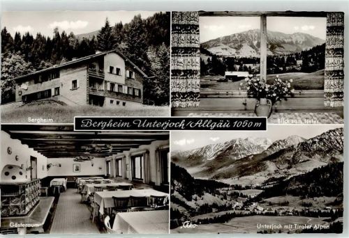 Unterjoch Bergheim Iseler Alpen Gästeraum