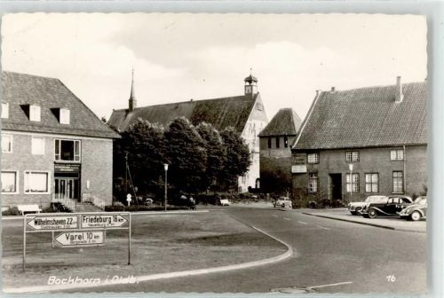 26345 W2935 Bockhorn , Jadebusen - VW Käfer Kirche