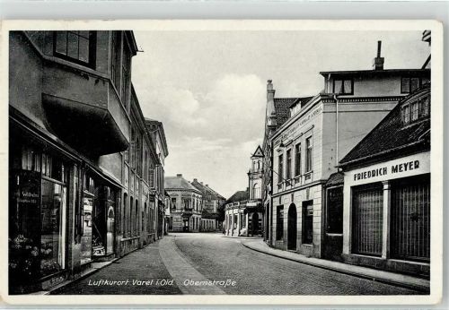 26316 W2930 Varel , Jadebusen - Obernstraße Handlung Friedrich Meyer Wilhelms